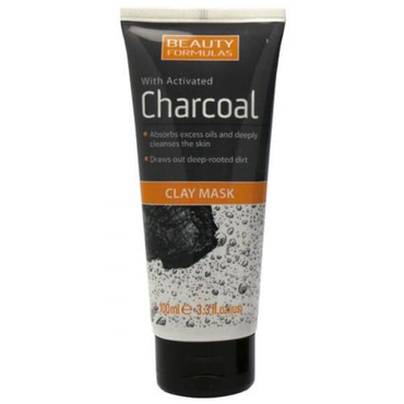Beauty Formulas -  Beauty Formulas Clay Mask with Activated Charcoal